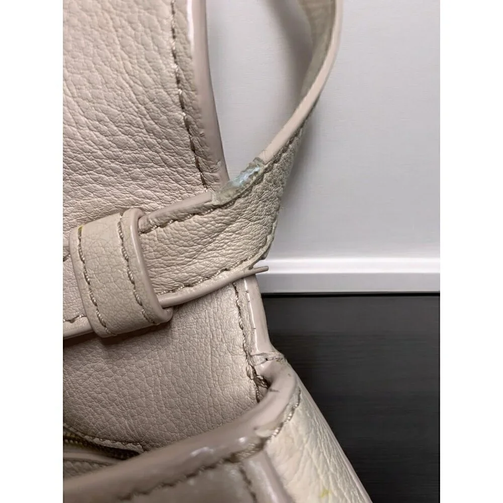 Tory Burch Jamie Blush Pink Leather Convertible Crossbody Clutch Gold Hardware
